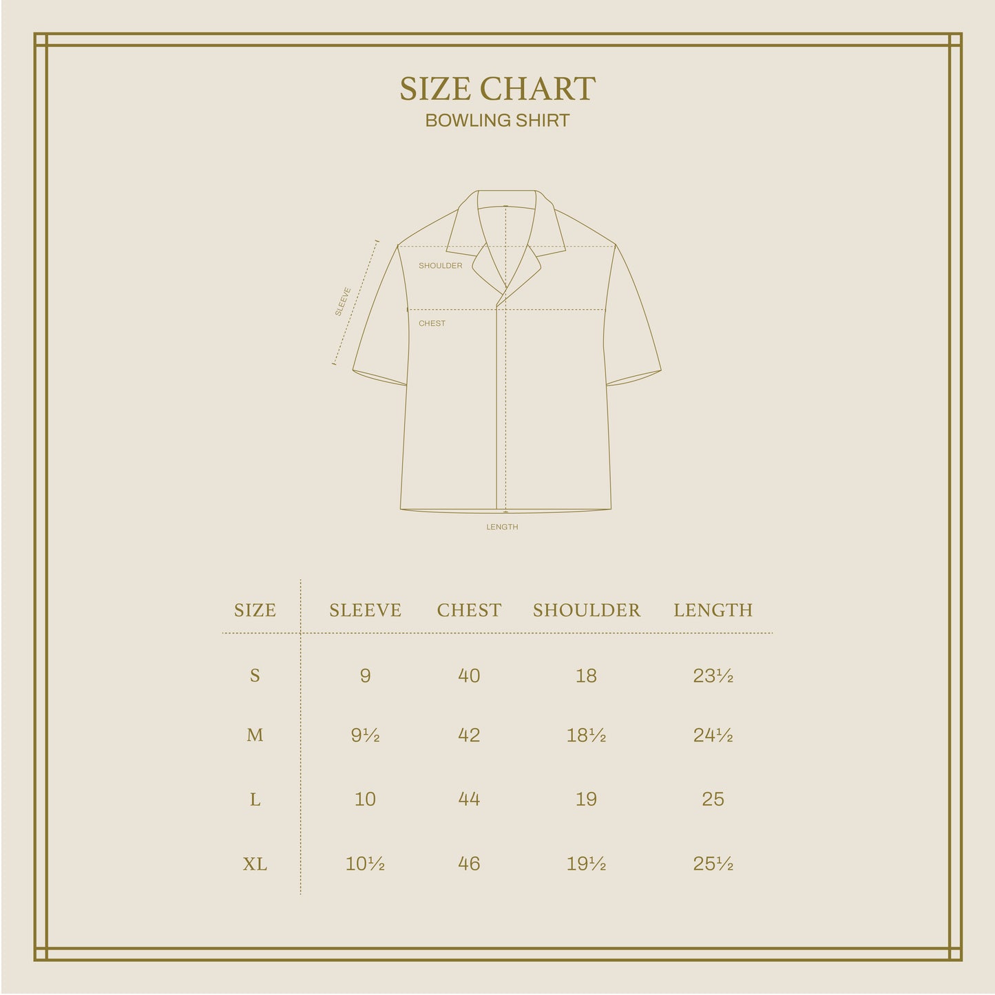 BOWLING SHIRT IN BROWN LINEN