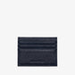 CARD HOLDER in NAVY GRAINED
