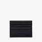 CARD HOLDER in BLACK GRAINED