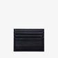 CARD HOLDER in BLACK GRAINED