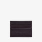 CARD HOLDER in WINE CALF SKIN