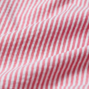 CLASSIC BUTTON DOWN SHIRT in RED CANDY STRIPE