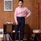 CLASSIC BUTTON DOWN SHIRT in RED CANDY STRIPE