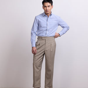 CLASSIC BUTTON DOWN SHIRT in BLUE CANDY STRIPE