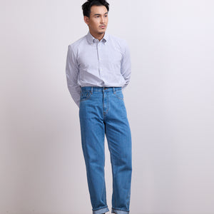 JAPANESE SELVEDGE STONE WASH DENIM