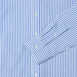 CLASSIC BUTTON DOWN SHIRT in BLUE CANDY STRIPE