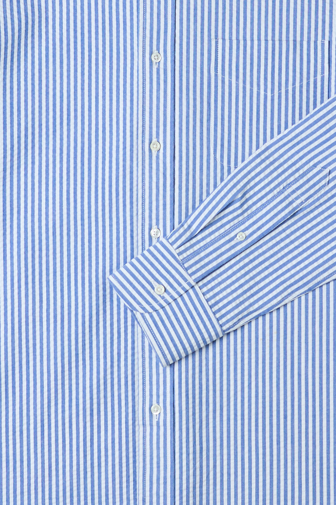 CLASSIC BUTTON DOWN SHIRT in BLUE CANDY STRIPE