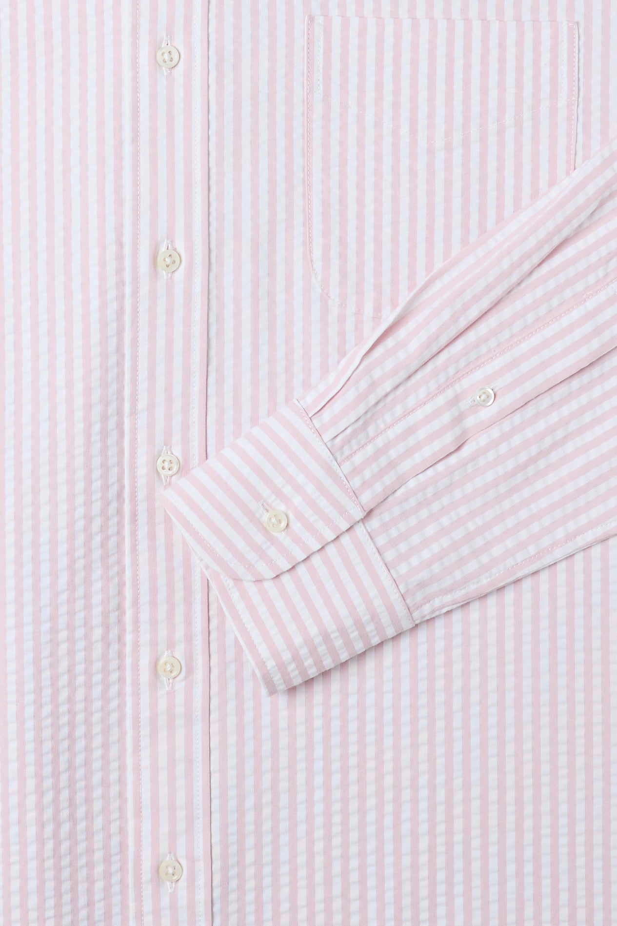 CLASSIC BUTTON DOWN SHIRT in PINK CANDY STRIPE