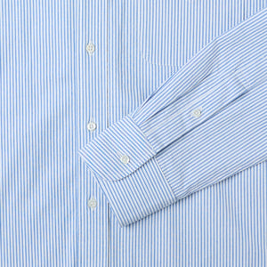 CLASSIC BUTTON DOWN SHIRT in LIGHT BLUE STRIPE