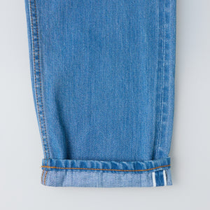 JAPANESE SELVEDGE STONE WASH DENIM
