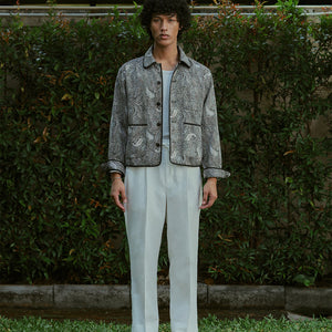 PAISLEY JACQUARD JACKET