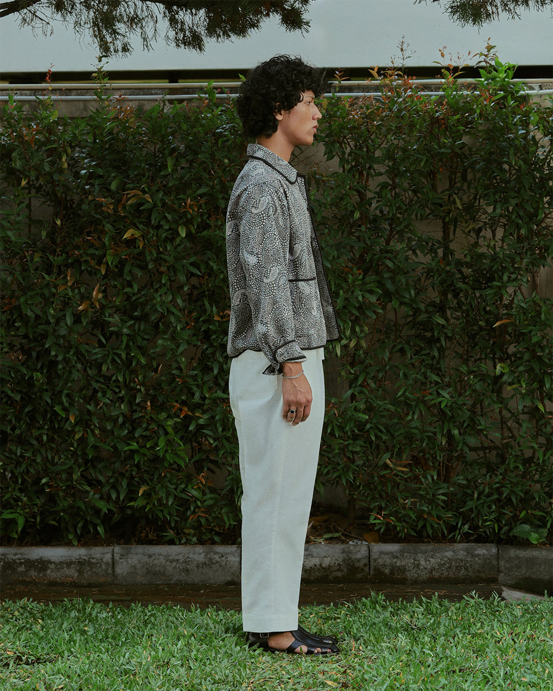 PAISLEY JACQUARD JACKET