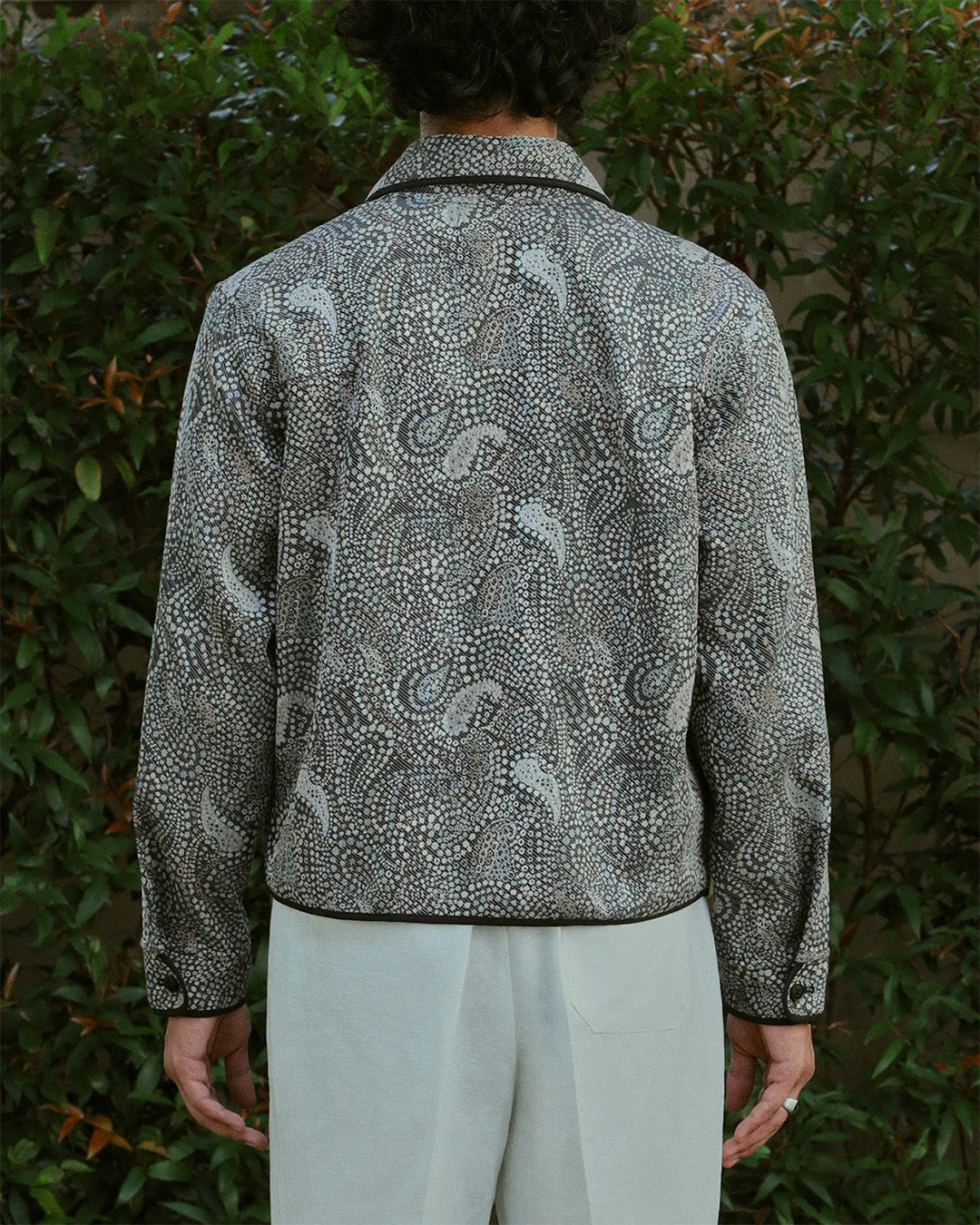 PAISLEY JACQUARD JACKET