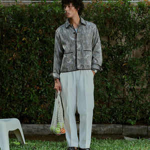 PAISLEY JACQUARD JACKET