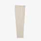 DOUBLE PLEATED TROUSERS in IVORY