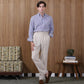 BUTTON DOWN SHIRT in BLUE STRIPE