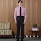 BUTTON DOWN SHIRT in RED STRIPE