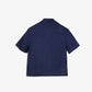 EMBROIDERED BOWLING in NAVY BLUE LINEN
