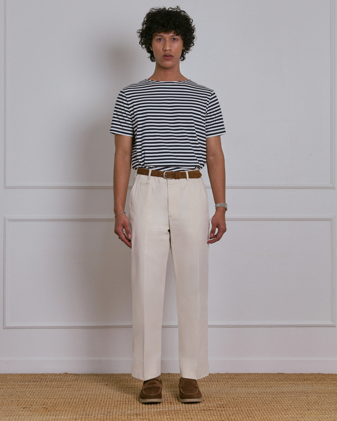CHINO PANTS in IVORY
