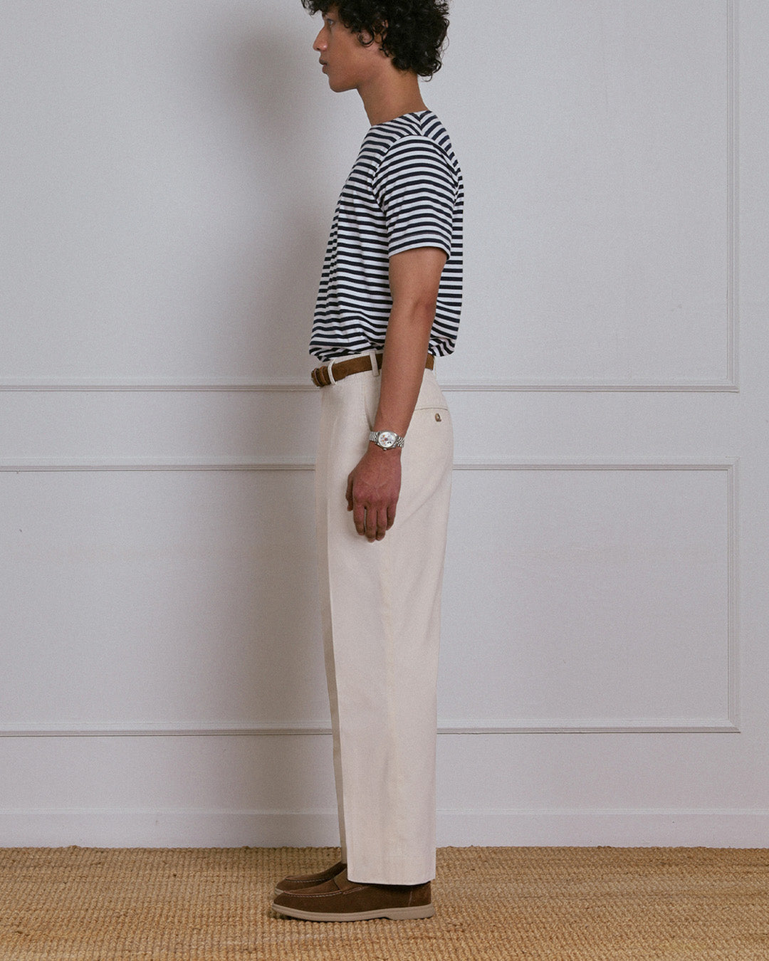CHINO PANTS in IVORY