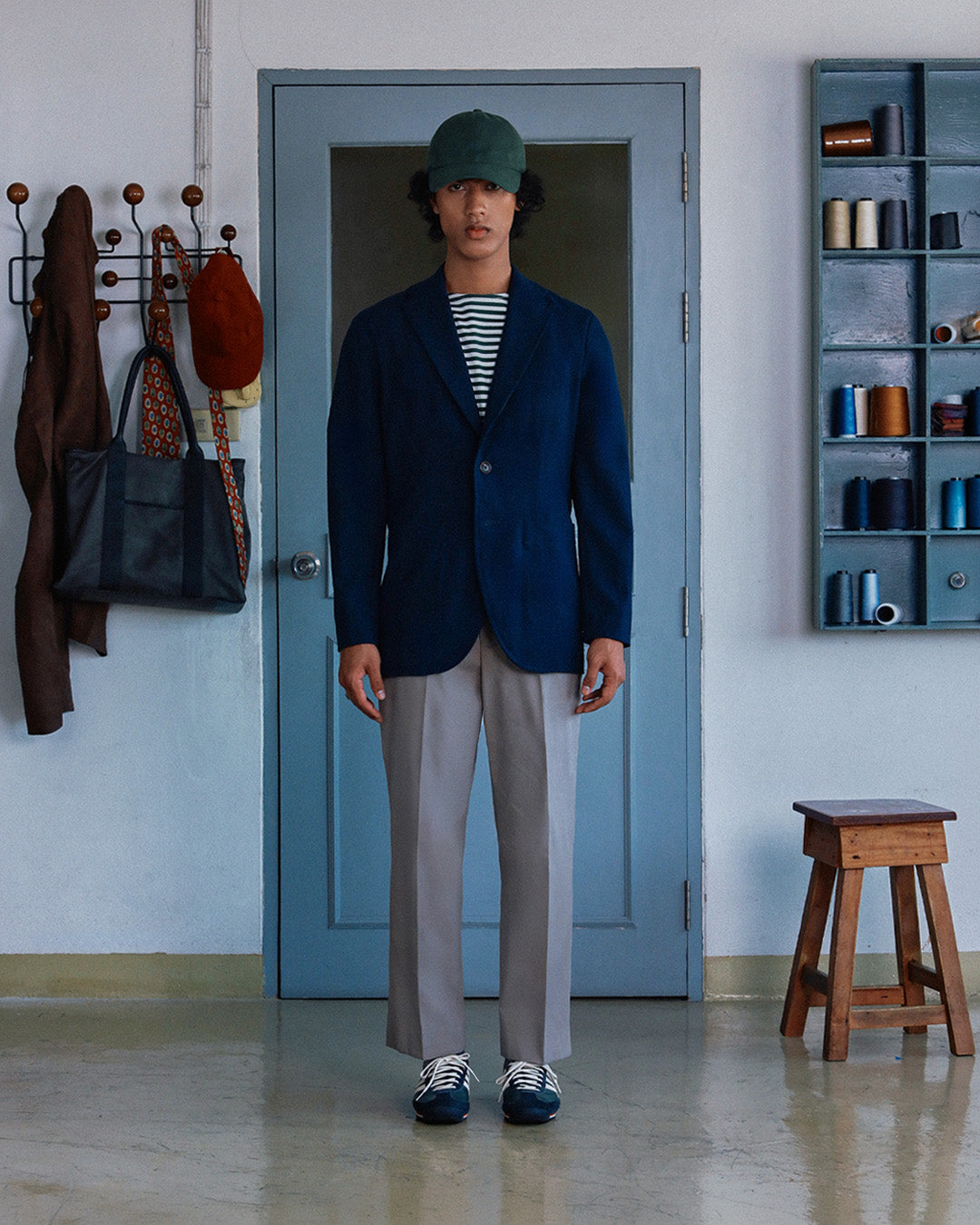 CHINO PANTS in TAUPE