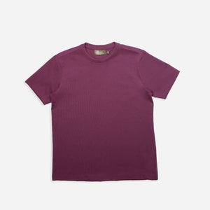 CREW T-SHIRT in BURGANDY