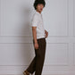 KNITTED POLO SHIRT in CLOUD