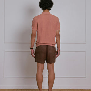 KNITTED POLO SHIRT in CORK