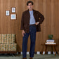 CHORE JACKET in DEEP BROWN