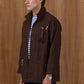 CHORE JACKET in DEEP BROWN