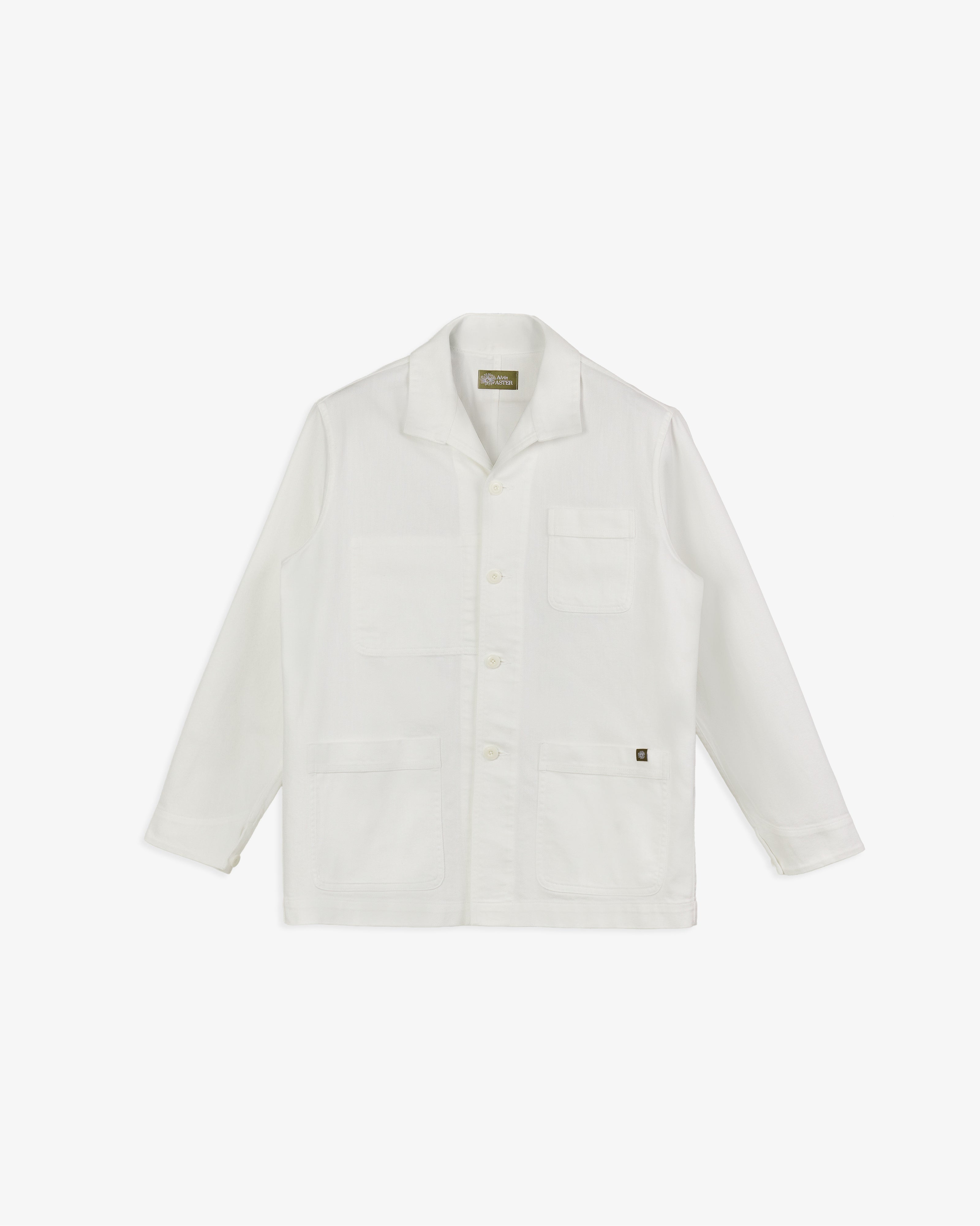 CHORE JACKET in OFF WHITE
