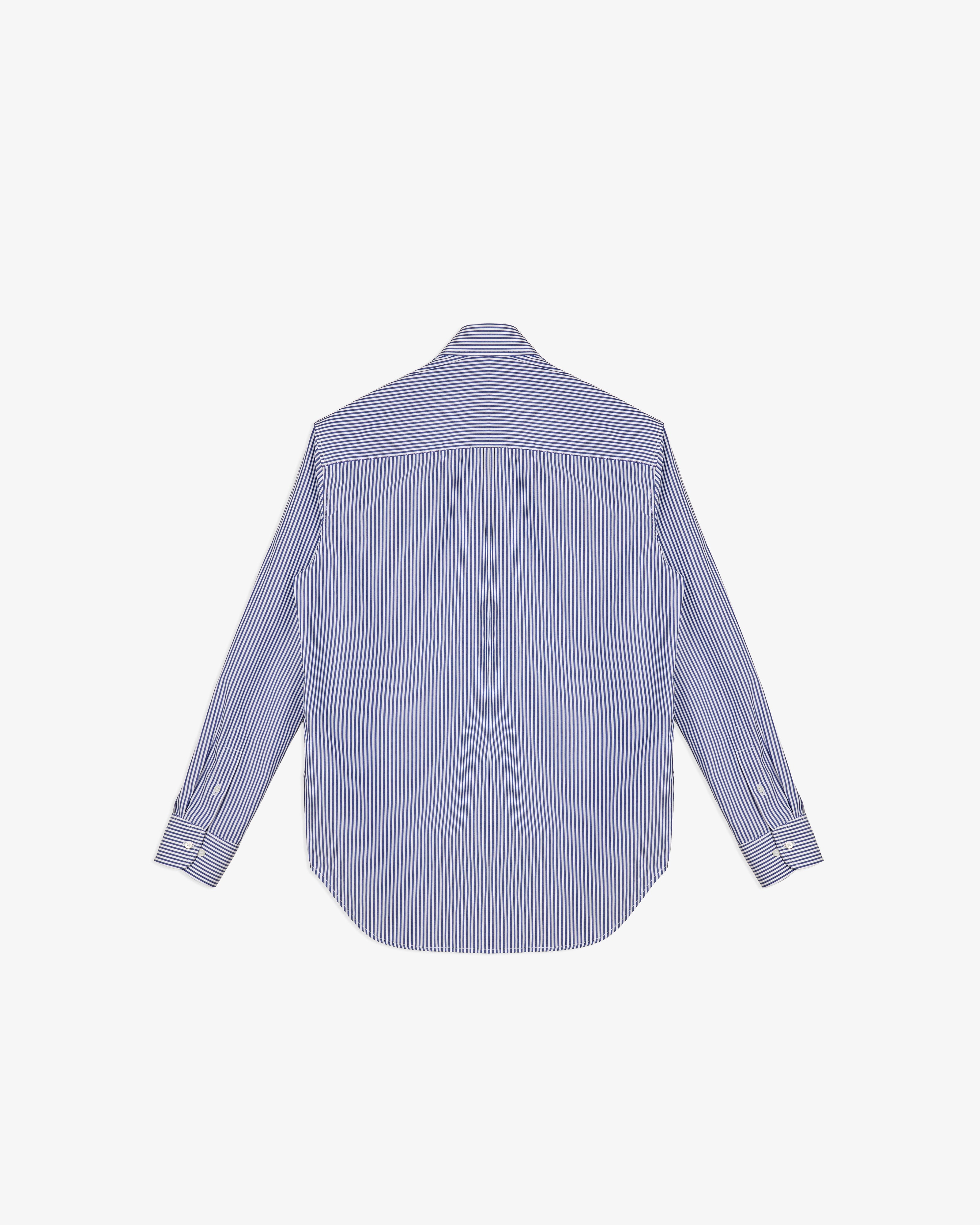 BOTTON DOWN SHIRT in BLUE STRIPE
