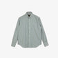 BOTTON DOWN SHIRT in GREEN STRIPE