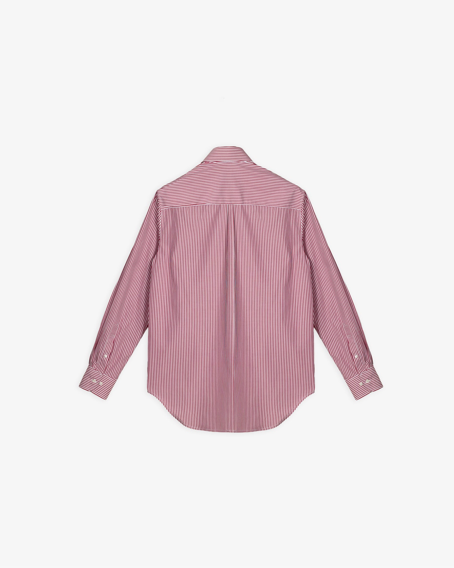 BOTTON DOWN SHIRT in RED STRIPE