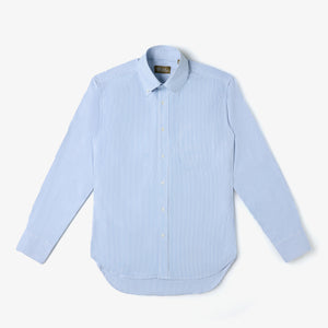 CLASSIC BUTTON DOWN SHIRT in LIGHT BLUE STRIPE