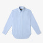 CLASSIC BUTTON DOWN SHIRT in LIGHT BLUE STRIPE