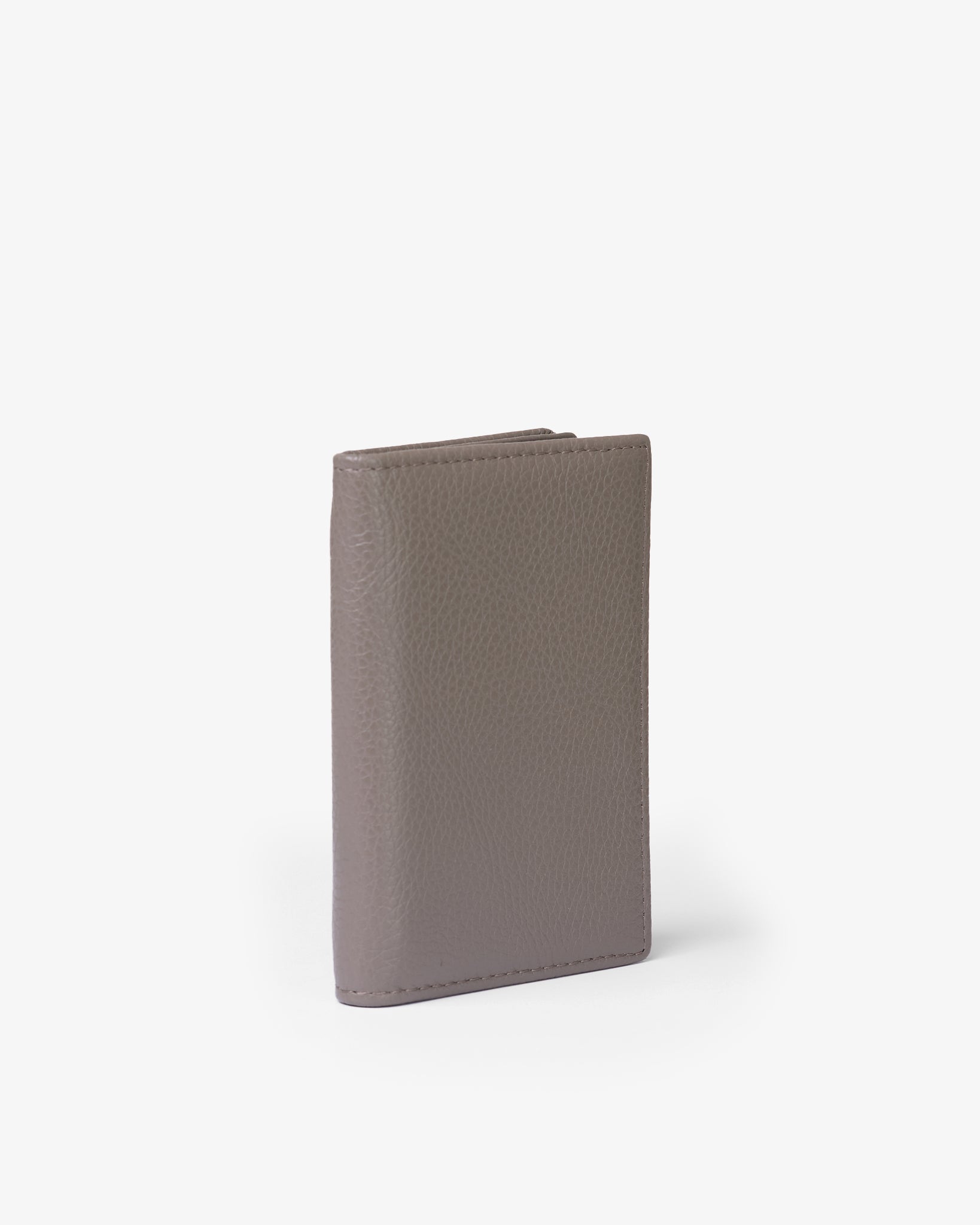 MULTI CARD WALLET in TAUPE GRAINED