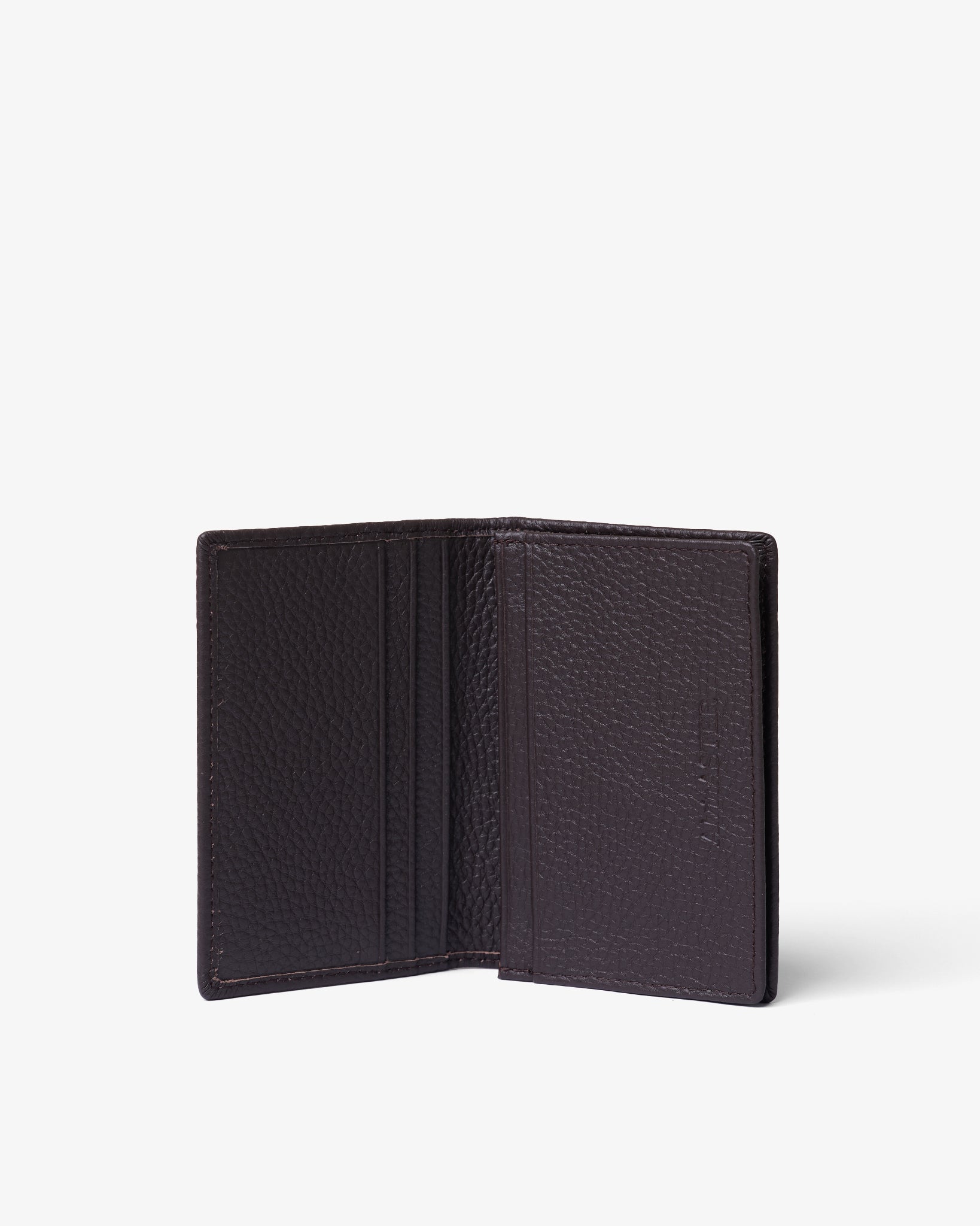 MULTI CARD WALLET in ESPRESSO GRAINED
