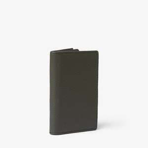 MULTI CARD WALLET in OLIVE GRAINED