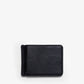 BILL CLIP WALLET in BLACK GRAINED