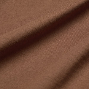 CREW T-SHIRT in CEDAR BROWN