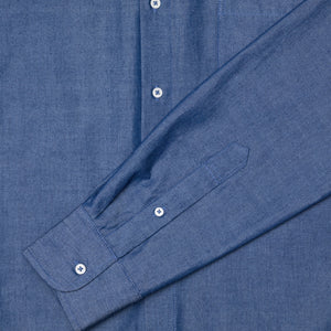 BUTTON DOWN SHIRT in DENIM