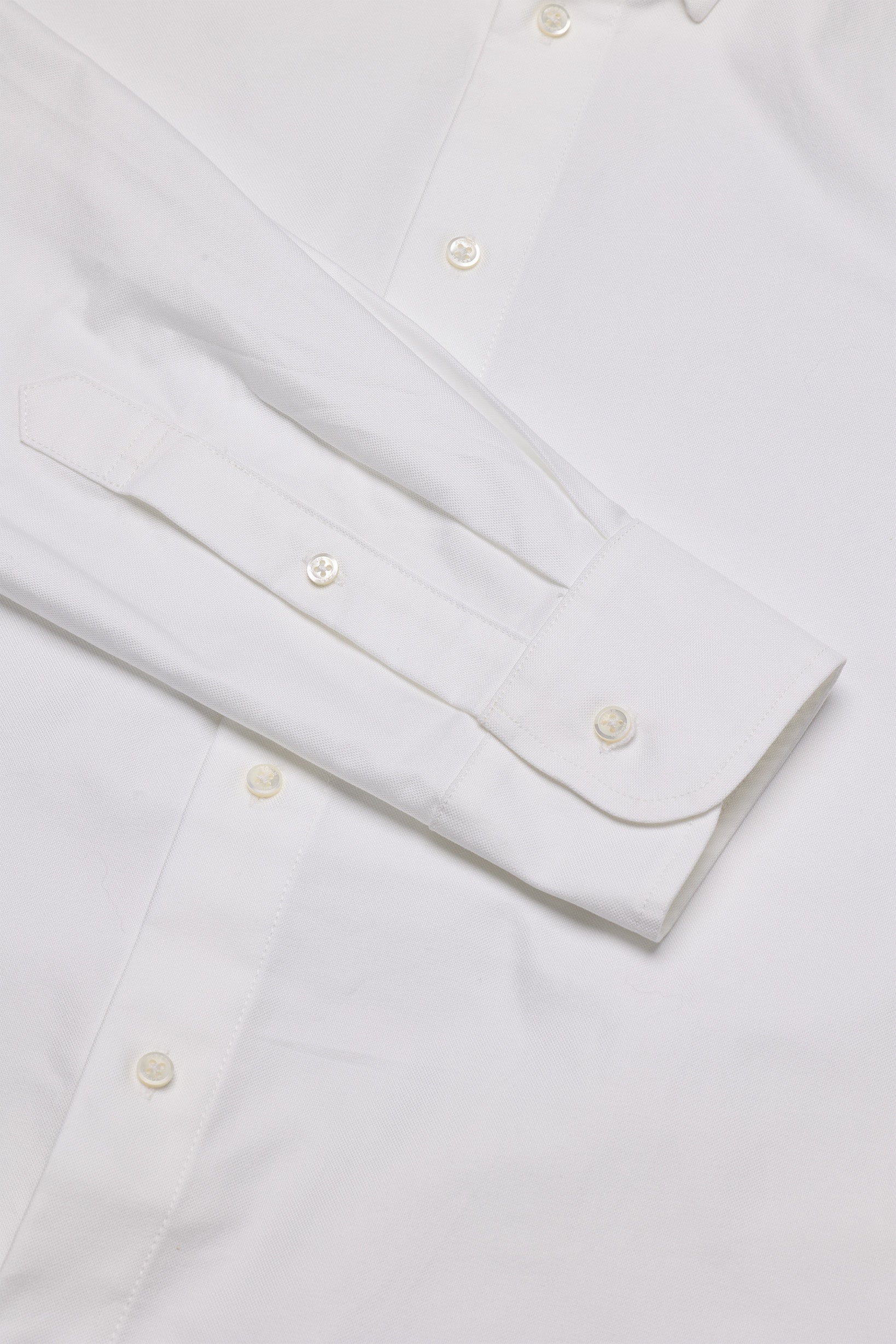 BUTTON DOWN SHIRT WITH POCKET in OFF WHITE