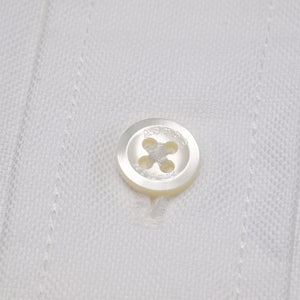 BUTTON DOWN SHIRT WITH POCKET in OFF WHITE