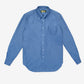 BUTTON DOWN SHIRT in LIGHT DENIM WASHED