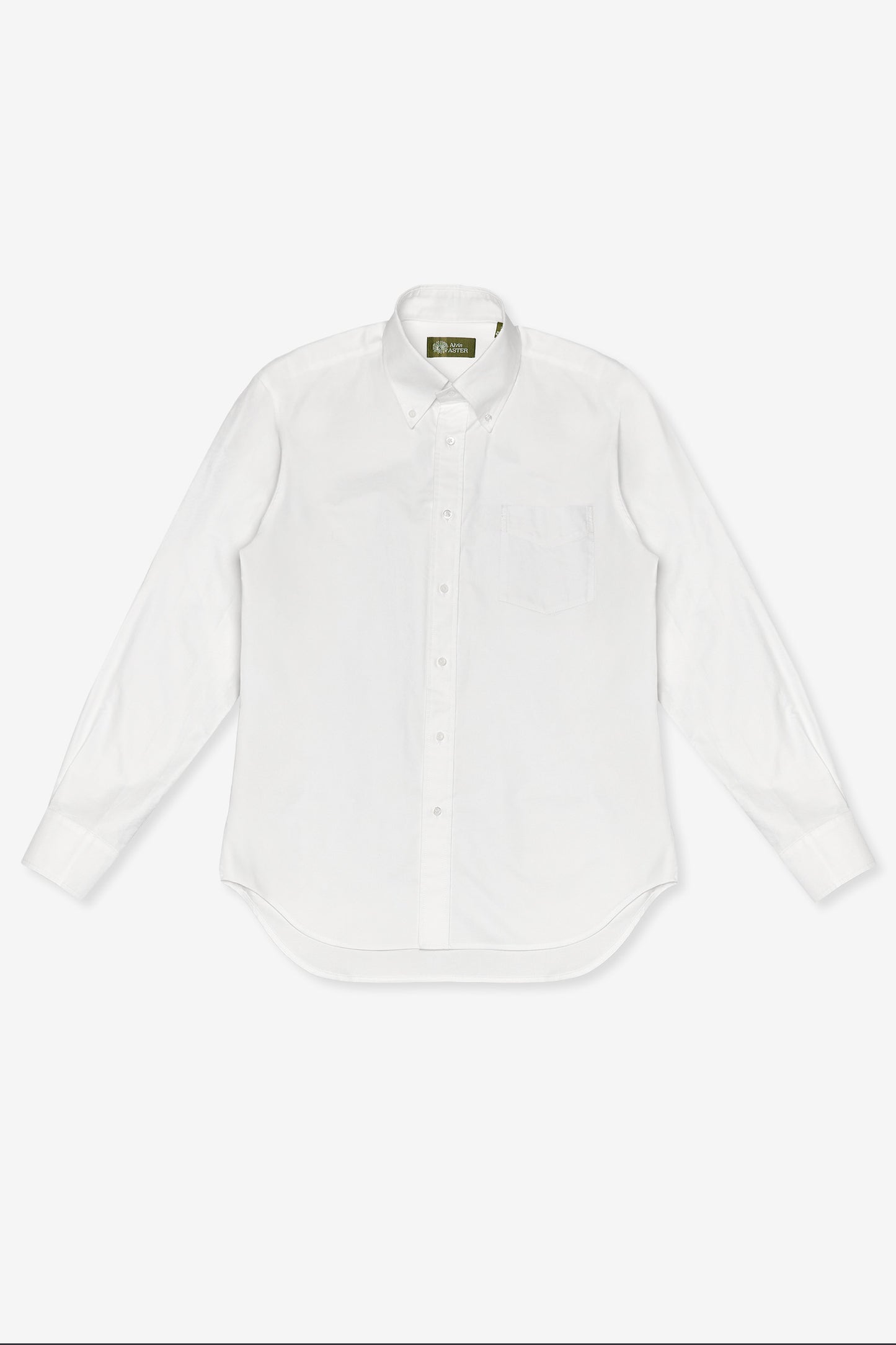 BUTTON DOWN SHIRT WITH POCKET in OFF WHITE