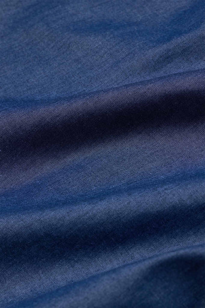 BUTTON DOWN SHIRT in ONE WASHED DENIM