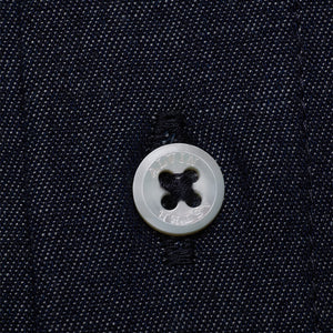 BUTTON DOWN SHIRT in DARK DENIM