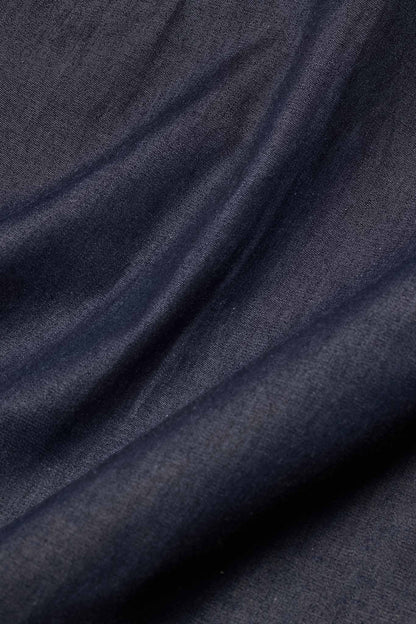 BUTTON DOWN SHIRT in DARK DENIM