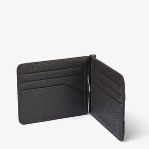 BILL CLIP WALLET in GREY GRAINED